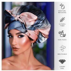 NIB Nochka 100% Mulberry Silk Bonnet